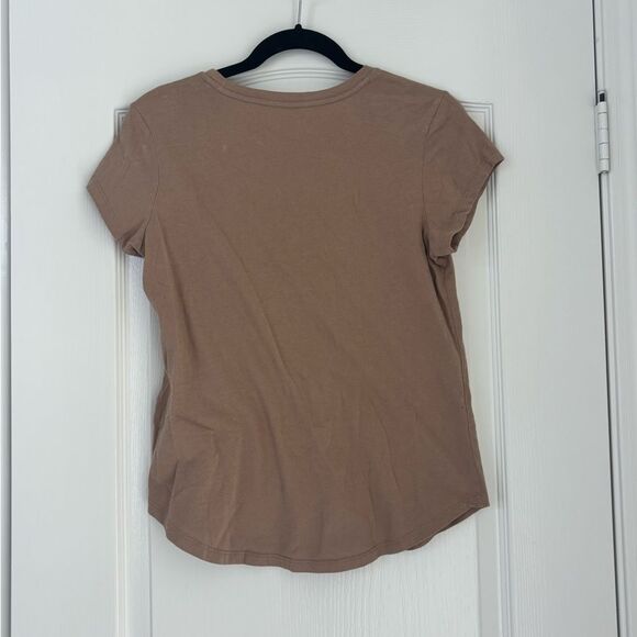 Abercrombie & Fitch Tan Short Sleeve Tee - Picture 3 of 3